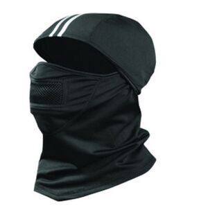 Occunomix Cold Stress Balaclava - Reflective Stripe - Wear 3 Ways - Black